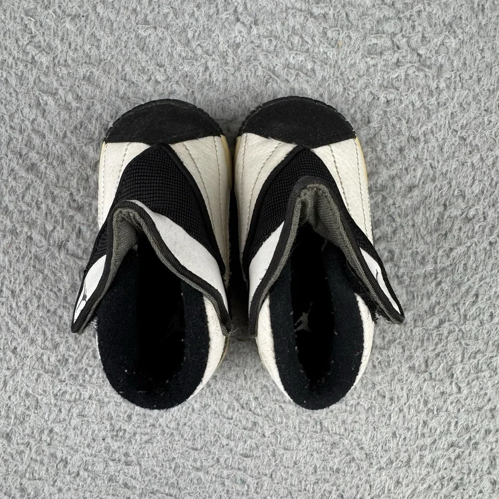 Vintage 1999 Jordan 15‎ Children's Shoes Size 2.5c Baby Black White Rare Y2k